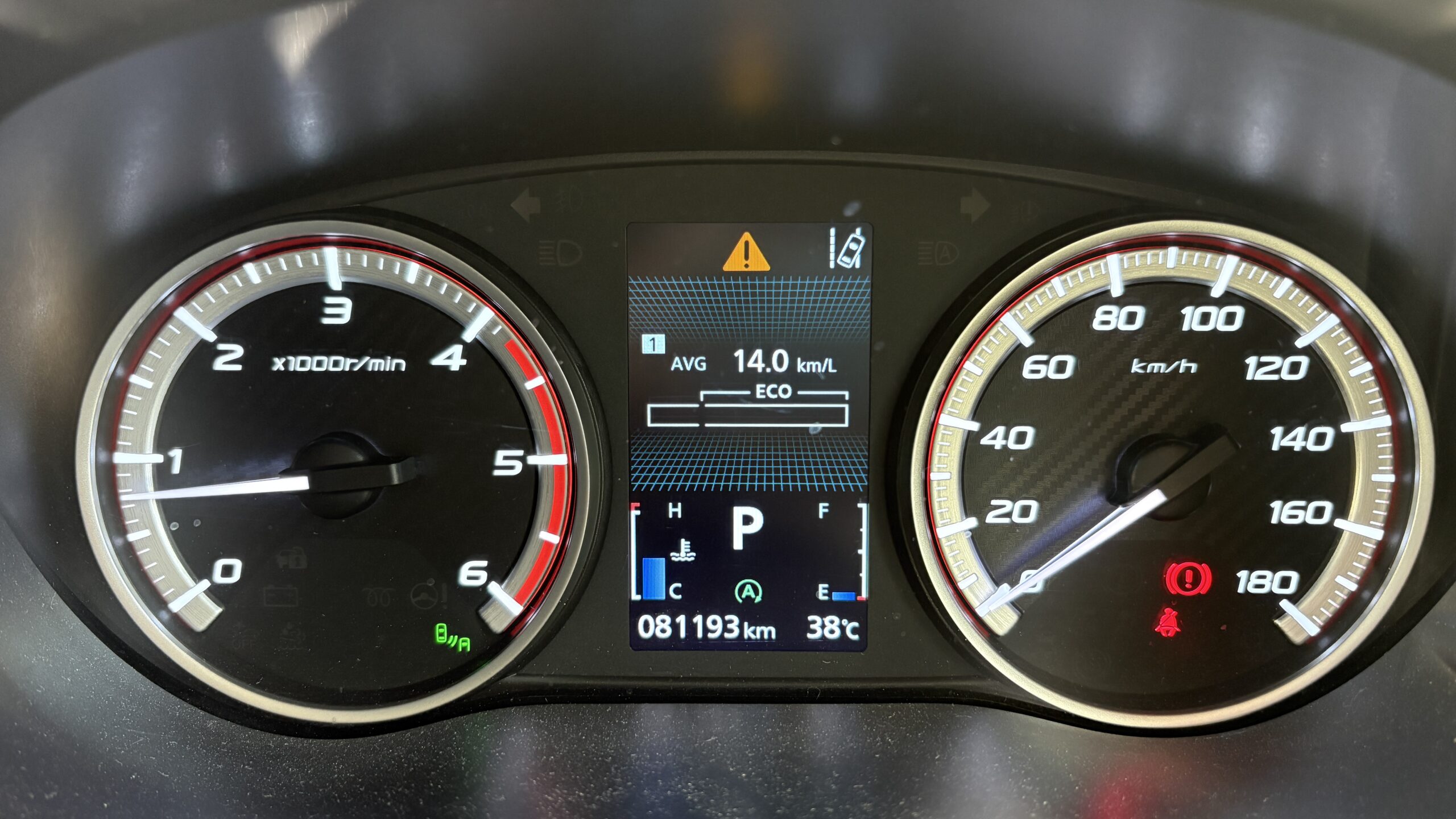 デリカD:5 平均燃費14.0km/L